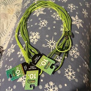 Essentials Lime Green Micro USB Cable
